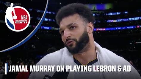 Jamal Murray on competing vs. LeBron & AD in LA ️ THEY